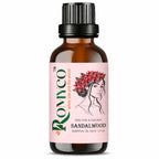 Romyco Sandalwood Essential Oil (Chandan Oil) for Puja Meditation Relaxation | Skin Care & Massage | Use in Diffuser Aromatherapy | Pure Premium Natural Undiluted