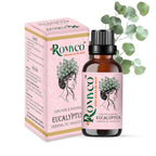 Romyco Eucalyptus Essential Oil for Skin, Hair, Steam Inhalation & Massage | Aromatherapy Diffuser Oil | Premium, Natural, Undiluted, Therapeutic Grade Visit the ROMYCO Store