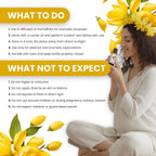 Romyco Ylang Ylang Essential Oil for Strong Hair Roots & SkinCare, glowing | Emotional Balance Intimacy & Luxury Exotic Floral Aroma | Use In Diffuser | Pure Premium Natural Undliluted