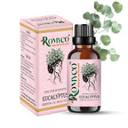 Romyco Eucalyptus Essential Oil for Skin, Hair, Steam Inhalation & Massage | Aromatherapy Diffuser Oil | Premium, Natural, Undiluted, Therapeutic Grade Visit the ROMYCO Store
