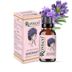 Romyco Rosemary Essential Oil for Hair Growth & Scalp Care | Skin Care | 100% Pure Natural Undiluted Steam Distilled | Therapeutic Grade | Aromatherapy Diffuser