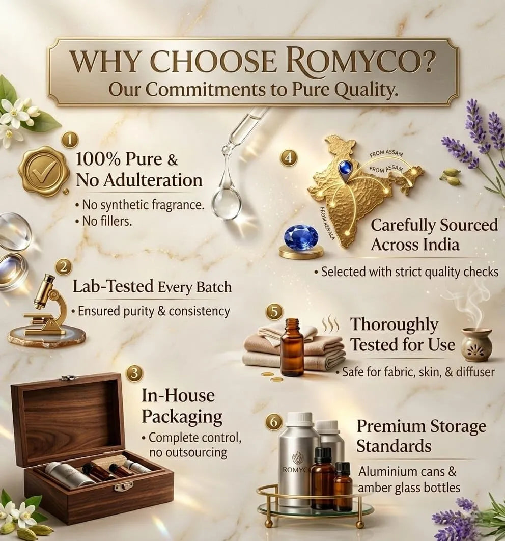 Romyco Bergamot Essential Oil ml for Stress Relief, Mood Uplift, Relaxation, Massage & Self-Care | Citrus Aromatherapy, Diffuser | Premium Natural Undiluted