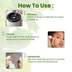 Romyco Tea Tree Essential Oil | Acne, Skin Care & Itchy Scalp Relief | Antibacterial | Diffuser & Aromatherapy | Pure Premium & Undiluted