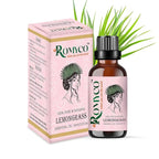 Romyco Lemongrass Essential Oil  for Nourishing Hair | Skin Face Moisturiser | Insect Repellent | Use in Diffuser | Pure Natural Premium & Undiluted