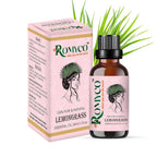 Romyco Lemongrass Essential Oil  for Nourishing Hair | Skin Face Moisturiser | Insect Repellent | Use in Diffuser | Pure Natural Premium & Undiluted